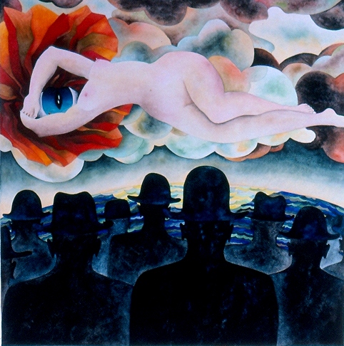  La Sybille, 72x72cm La Sybille, 72x72cm