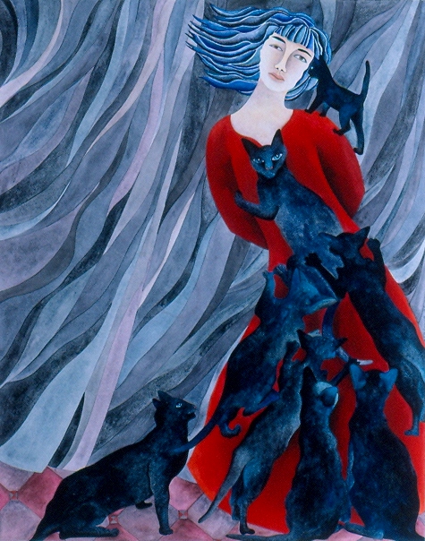 La Dompteuse Apprivoisée, 75x60cm