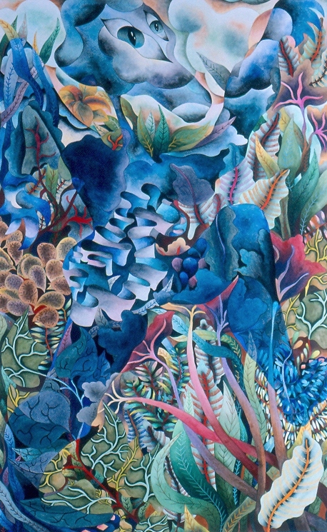 La Nuit Dévorante, 109x60cm