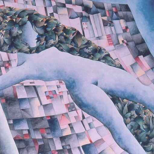 Elle acheta un bout de Loire, 75x75cm