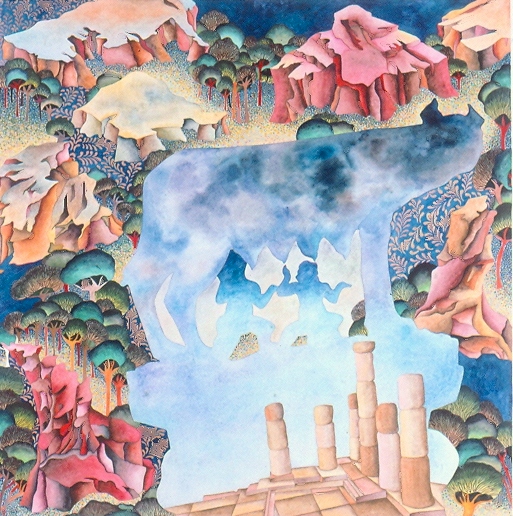 The Birth of Roma, 75x75cm