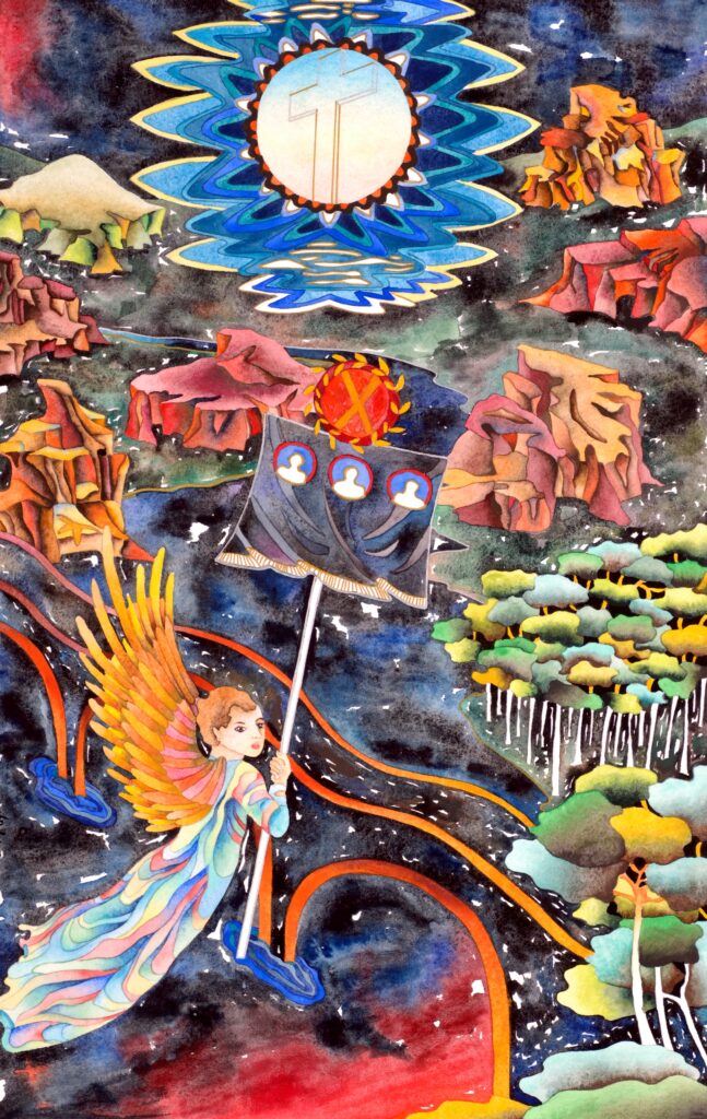 In Hoc signo vinces, 55x35 cm