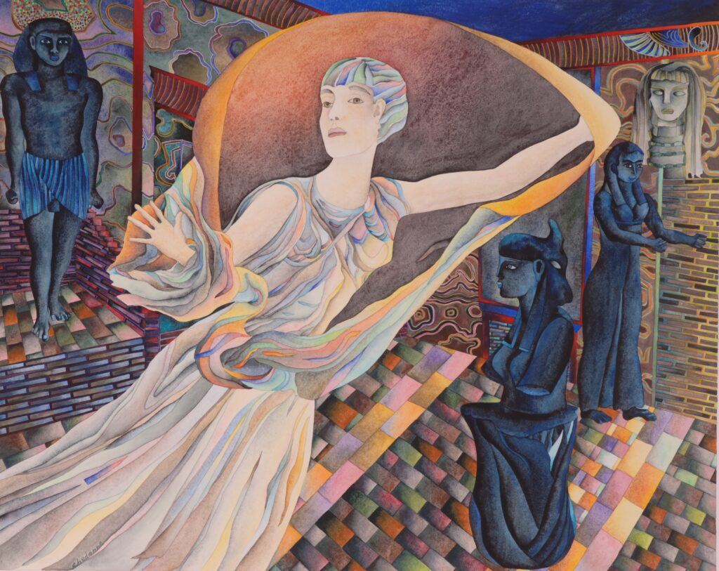 Le Musée noir, 60x75cm