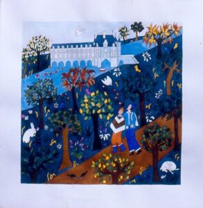 Walk in the Forest 35x35cm