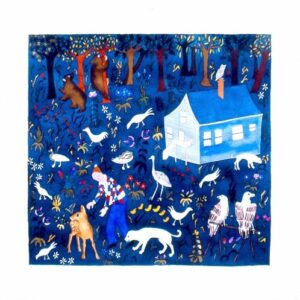 The House on the Flats, 45x42cm