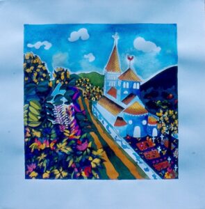 Tu ne dors pas, tu ne meurs pas, 35x35cm