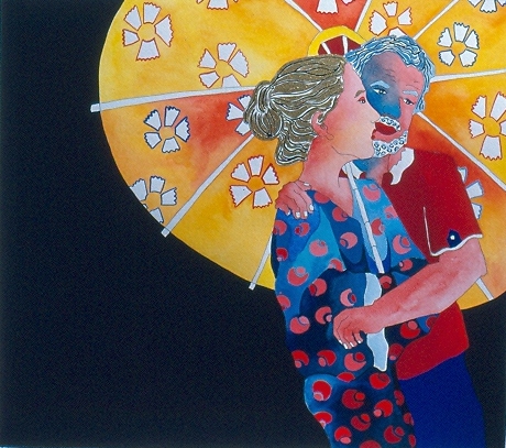 Poésie La vie entière a, 35x40cm