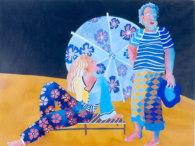 Le Musée Imaginaire II, 52x70cm