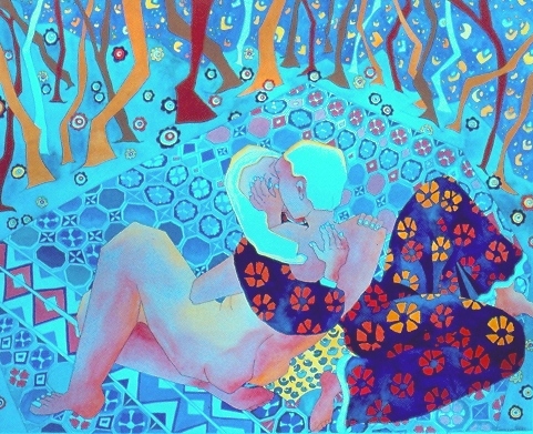 A Travers les Branches, 40x50cm