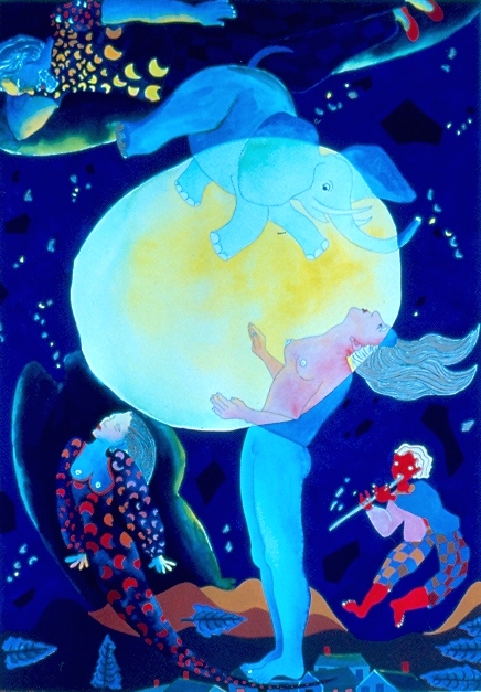 La Flûte enchantée, 70x50cm