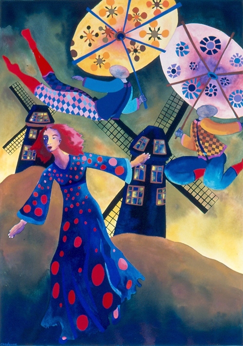 L'Echo du Vent, 70x50cm