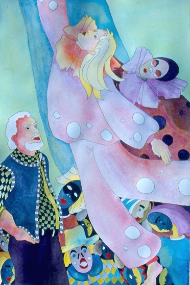 Une Femme c'est une Mouette, 52x35cm