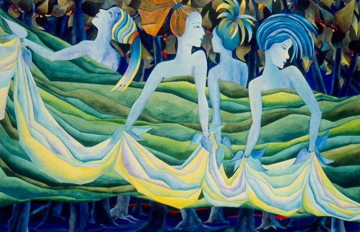 La Grande Forêt, 75x115cm
